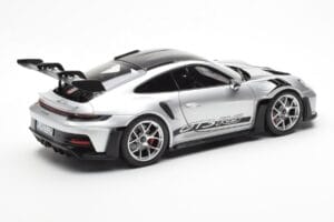 Porsche 911 992 GT3 Weissach Pack GT Zilver Metallic Norev 1:18 187366 Metaal — afbeelding 3 van 8