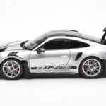 Porsche 911 992 GT3 Weissach Pack GT Zilver Metallic Norev 1:18 - image 4 of 8