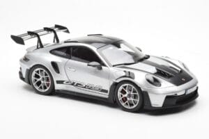 Porsche 911 992 GT3 Weissach Pack GT Zilver Metallic Norev 1:18 187366 Metaal — afbeelding 6 van 8