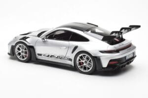 Porsche 911 992 GT3 Weissach Pack GT Zilver Metallic Norev 1:18 187366 Metaal — afbeelding 7 van 8
