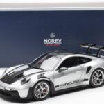 Porsche 911 992 GT3 Weissach Pack GT Zilver Metallic Norev 1:18 - image 8 of 8