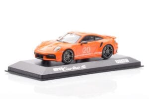 Porsche 911 992 Turbo S Gulf Oranje Minichamps 1:43 WAP0209060N002 Metaal — afbeelding 2 van 4
