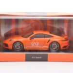 Porsche 911 992 Turbo S Gulf Oranje Minichamps 1:43 - image 4 of 4
