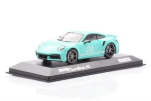 Porsche 911 992 Turbo S Mint Groen Minichamps 1:43 WAP0209070N003 Metaal — afbeelding 2 van 4