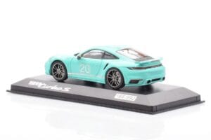 Porsche 911 992 Turbo S Mint Groen Minichamps 1:43 WAP0209070N003 Metaal — afbeelding 3 van 4