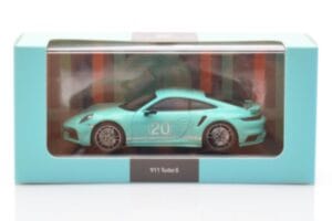 Porsche 911 992 Turbo S Mint Groen Minichamps 1:43 WAP0209070N003 Metaal — afbeelding 4 van 4
