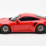 Porsche 911 992 Turbo S Sport Design Rood Minichamps 1:18 - image 4 of 8