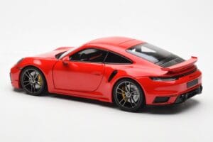 Porsche 911 992 Turbo S Sport Design Rood Minichamps 1:18 113069078 Metaal — afbeelding 7 van 8