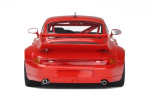 Porsche 911 993 Carrera 3.8 RSR Rood GT Spirit 1:18 GT366 Hars — afbeelding 5 van 5