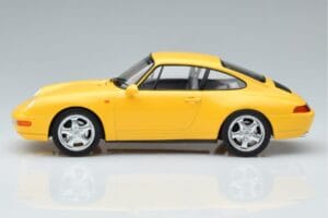 Porsche 911 993 Carrera Geel Norev 1:18 187596 Metaal — afbeelding 3 van 6