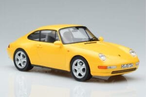 Porsche 911 993 Carrera Geel Norev 1:18 187596 Metaal — afbeelding 4 van 6