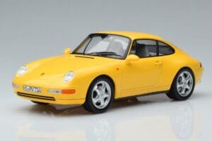 Porsche 911 993 Carrera Geel Norev 1:18 187596 Metaal
