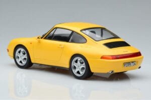 Porsche 911 993 Carrera Geel Norev 1:18 187596 Metaal — afbeelding 5 van 6