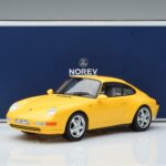 Porsche 911 993 Carrera Geel Norev 1:18 187596 Metaal - image 6 of 6