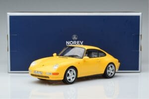 Porsche 911 993 Carrera Geel Norev 1:18 187596 Metaal — afbeelding 6 van 6