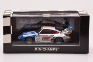Porsche 911 993 GT2 #65 Roock Racing 24 Hours of Le Mans 1998 Minichamps 1:43 430986765 Metaal — afbeelding 4 van 4