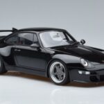 Porsche 911 993 Gunther Werks 400R Zwart GT Spirit 1:18 KJ028 Hars - image 4 of 6