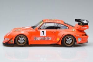 Porsche 911 993 RWB Jagermeister Asia Edition GT Spirit 1:18 KJ039 Hars — afbeelding 3 van 6