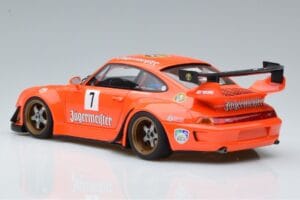 Porsche 911 993 RWB Jagermeister Asia Edition GT Spirit 1:18 KJ039 Hars — afbeelding 5 van 6