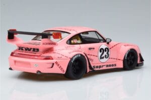 Porsche 911 993 RWB Pink Pig Asia Edition GT Spirit 1:18 GT762 Hars — afbeelding 2 van 6