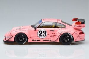 Porsche 911 993 RWB Pink Pig Asia Edition GT Spirit 1:18 GT762 Hars — afbeelding 3 van 6