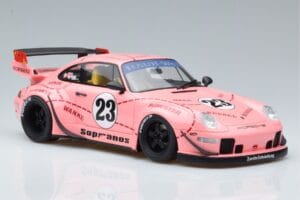 Porsche 911 993 RWB Pink Pig Asia Edition GT Spirit 1:18 GT762 Hars — afbeelding 4 van 6