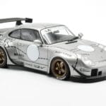 Porsche 911 993 RWB Zilver Phantom Asia Edition GT Spirit 1:18 CLDC017 Hars - image 4 of 6