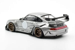 Porsche 911 993 RWB Zilver Phantom Asia Edition GT Spirit 1:18 CLDC017 Hars — afbeelding 5 van 6
