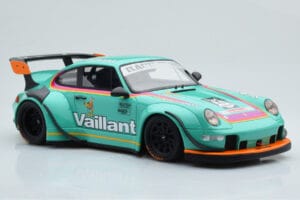 Porsche 911 993 RWB Vaillant GT Spirit 1:18 GT869 Hars — afbeelding 4 van 6