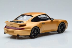 Porsche 911 993 Turbo S Project Gold GT Spirit 1:18 GT836 Hars — afbeelding 2 van 6
