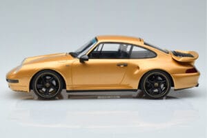Porsche 911 993 Turbo S Project Gold GT Spirit 1:18 GT836 Hars — afbeelding 3 van 6