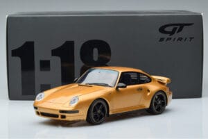 Porsche 911 993 Turbo S Project Gold GT Spirit 1:18 GT836 Hars — afbeelding 6 van 6