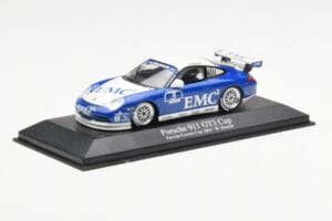 Porsche 911 996 GT3 Cup EMC2 #3 W. Henzler Porsche Carrera Cup 2004 Minichamps 1:43 400046203 Metaal — afbeelding 2 van 3