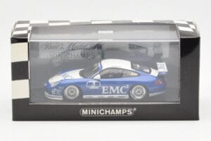 Porsche 911 996 GT3 Cup EMC2 #3 W. Henzler Porsche Carrera Cup 2004 Minichamps 1:43 400046203 Metaal — afbeelding 3 van 3