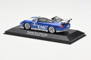 Porsche 911 996 GT3 Cup EMC2 #4 Hardt Porsche Carrera Cup 2004 Minichamps 1:43 400046204 Metaal — afbeelding 3 van 4