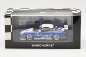 Porsche 911 996 GT3 Cup EMC2 #4 Hardt Porsche Carrera Cup 2004 Minichamps 1:43 400046204 Metaal — afbeelding 4 van 4