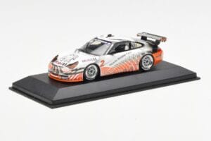 Porsche 911 996 GT3 Cup Mobil 1 #2 V. Ickx Carrera Cup 2004 Minichamps 1:43 403046282 Metaal — afbeelding 2 van 4
