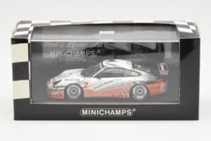 Porsche 911 996 GT3 Cup Mobil 1 #2 V. Ickx Carrera Cup 2004 Minichamps 1:43 403046282 Metaal — afbeelding 4 van 4