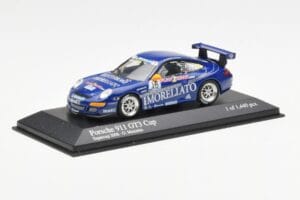 Porsche 911 996 GT3 Cup Team Morellato #16 O. Maximin Porsche Supercup 2006 Minichamps 1:43 400066416 Metaal — afbeelding 2 van 4