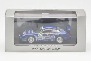 Porsche 911 996 GT3 Cup #17 R. Westbrook Team Morellato Porsche Michelin Supercup 2006 Minichamps 1:43 PORSCHE-265645 Metaal — afbeelding 4 van 4
