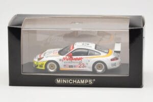 Porsche 911 996 GT3 RS McKenna #23 T. Bernhard / J. Bergmeister / M. Maassen 12 Hours of Sebring 2004 Minichamps 1:43 4000464 — afbeelding 4 van 4
