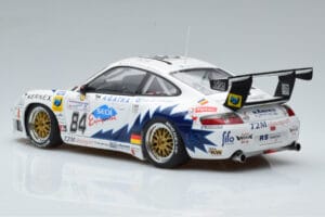 Porsche 911 996 GT3 R J. Ickx 24 Hours of Le Mans 2003 AUTOart 1:18 80379 Metaal — afbeelding 6 van 7