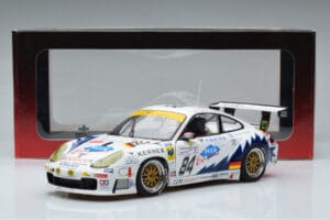 Porsche 911 996 GT3 R J. Ickx 24 Hours of Le Mans 2003 AUTOart 1:18 80379 Metaal — afbeelding 7 van 7