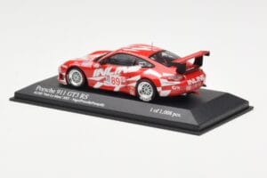Porsche 911 996 GT3 RS Inline #89 B. Frisselle / D. Negri / S. Pumpelly ALMS Petit Le Mans 2003 Minichamps 1:43 400036989 Met — afbeelding 3 van 4