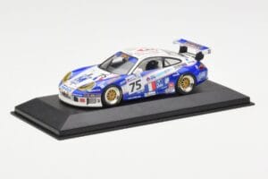 Porsche 911 996 GT3 RS #75 Khan / Sugden / Smith 24 Hours of Le Mans 2004 Minichamps 1:43 400046975 Metaal — afbeelding 2 van 4