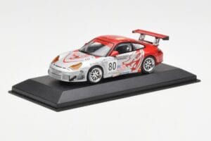Porsche 911 996 GT3 RSR Flying Lizard #80 S. Neiman / J. Pechnik / J. Van Overbeek GT2 Class 24 Hours of Le Mans 2005 Minicha — afbeelding 2 van 4