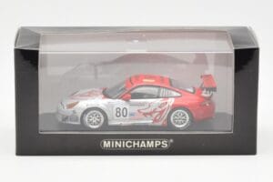 Porsche 911 996 GT3 RSR Flying Lizard #80 S. Neiman / J. Pechnik / J. Van Overbeek GT2 Class 24 Hours of Le Mans 2005 Minicha — afbeelding 4 van 4