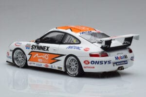 Porsche 911 996 GT3 R #1 C. Kwan Carrera Cup Asia 2004 AUTOart 1:18 80487 Metaal — afbeelding 6 van 7