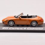 Porsche 911 997 Carrera 4 Cabriolet Oranje Metallic Minichamps 1:43