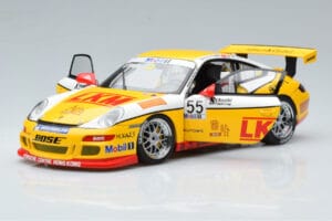 Porsche 911 997 GT3 Cup D. O'Young Carrera Cup Asia 2007 AUTOart 1:18 80785 Metaal — afbeelding 2 van 7